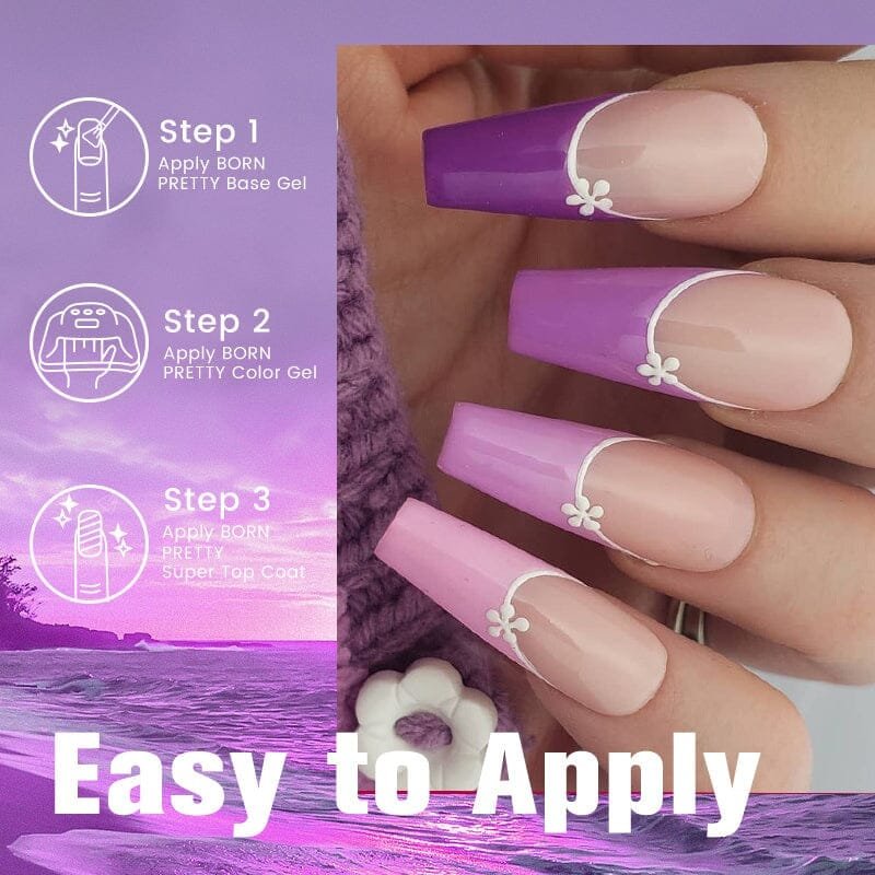 BORN PRETTY ALL SHINE ON ME GEL NAIL PAINT 10ML-BLUE FAMILY