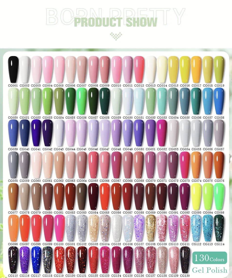 BORN PRETTY ALL SHINE ON ME GEL NAIL PAINT 10ML-BLUE FAMILY