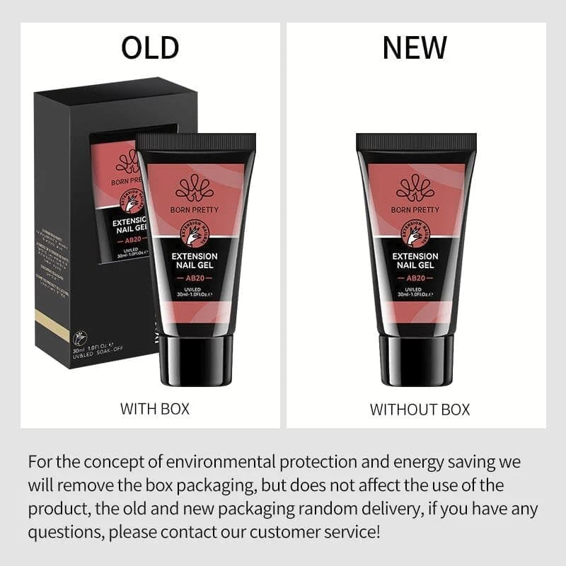 BORN PRETTY JELLY NAIL EXTENSIONS GEL(POLY GEL ) 30ML