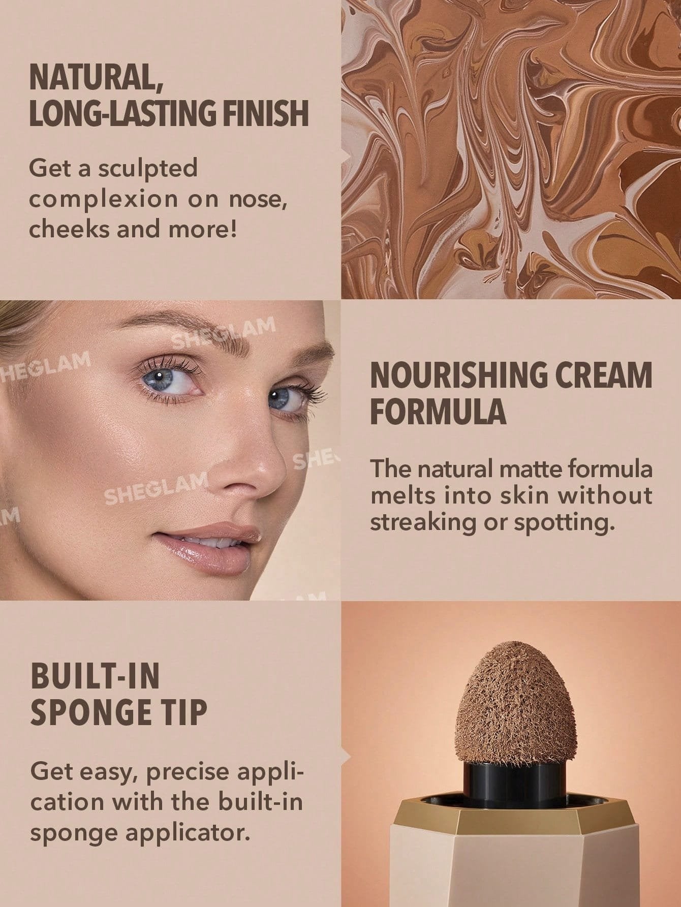 SHEGLAM SUN SCULPT LIQUID CONTOUR   5.2ML