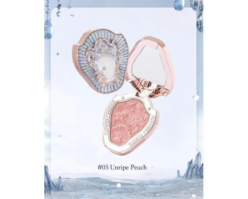 Flower Knows Unicorn Series Embossed Blush 5 Gm