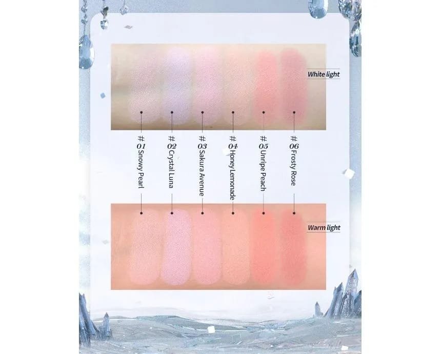 Flower Knows Unicorn Series Embossed Blush 5 Gm