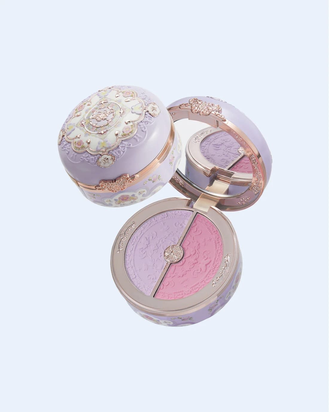 Flower Knows Butterfly Cloud Collar Rouge Box Highlighting & Blush Duo Powder
