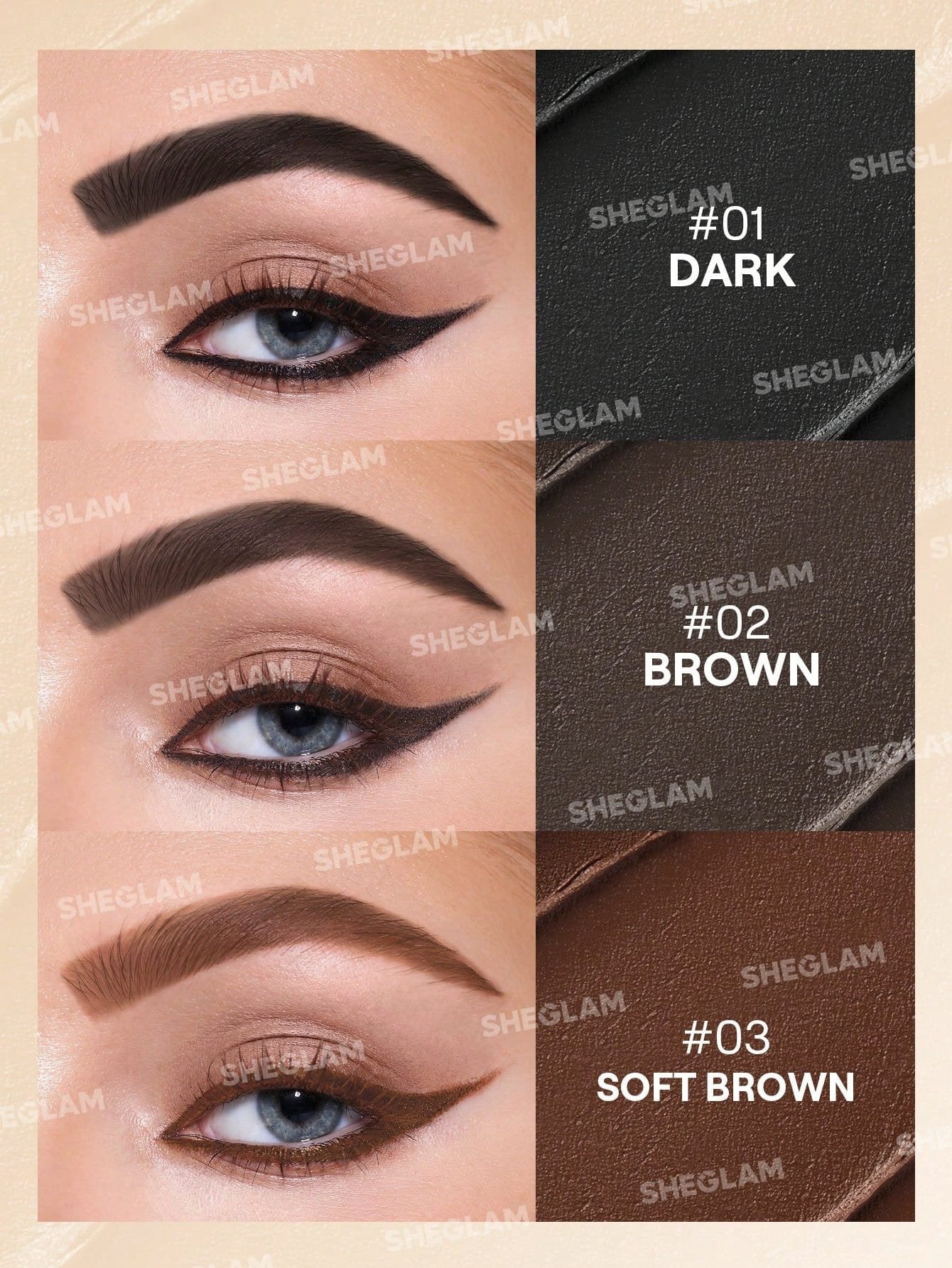 Sheglam Streamline Brow & Eyeliner Gel 4.2 GM