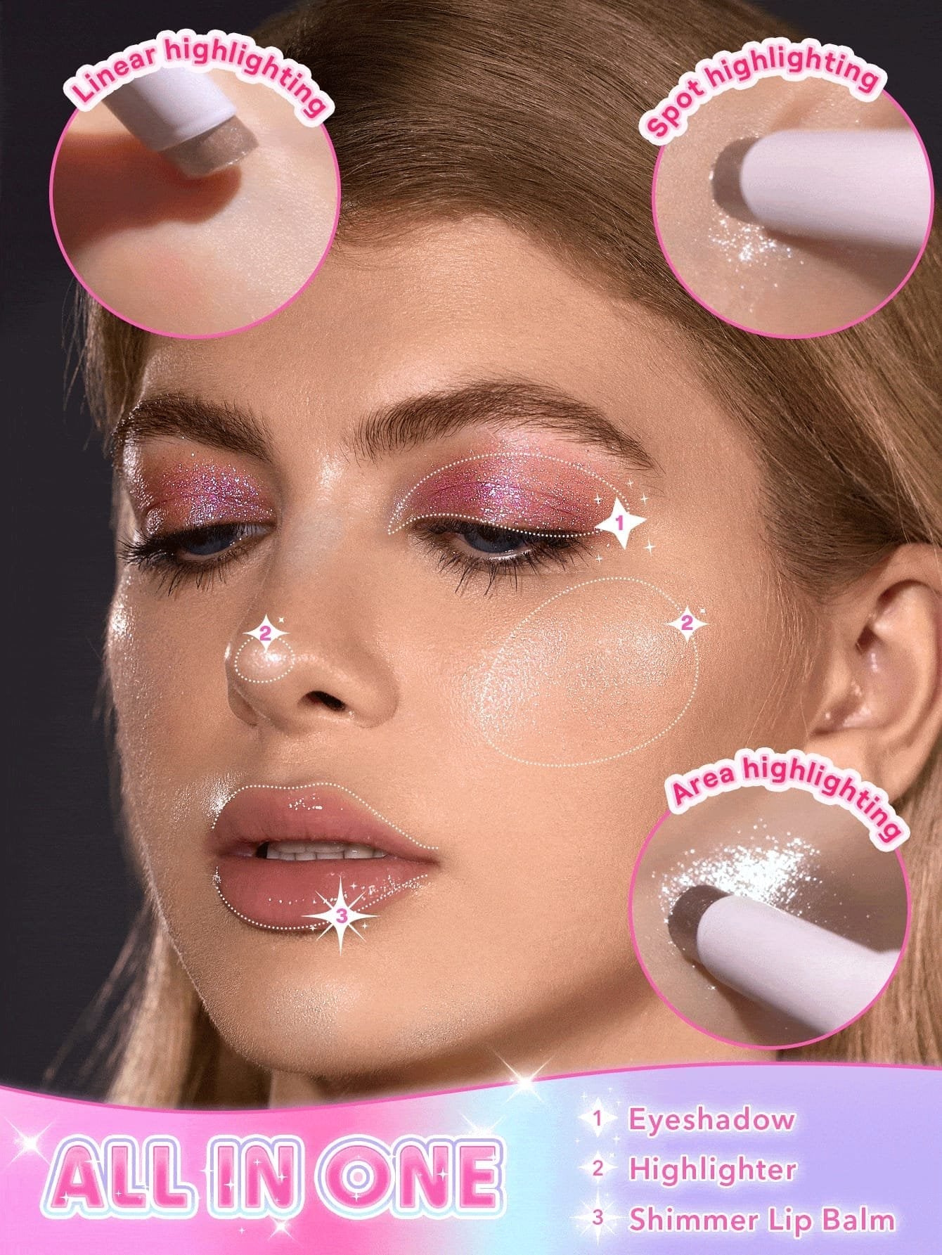 SHEGLAM CRYSTAL JELLY GLAZE STICK 3G