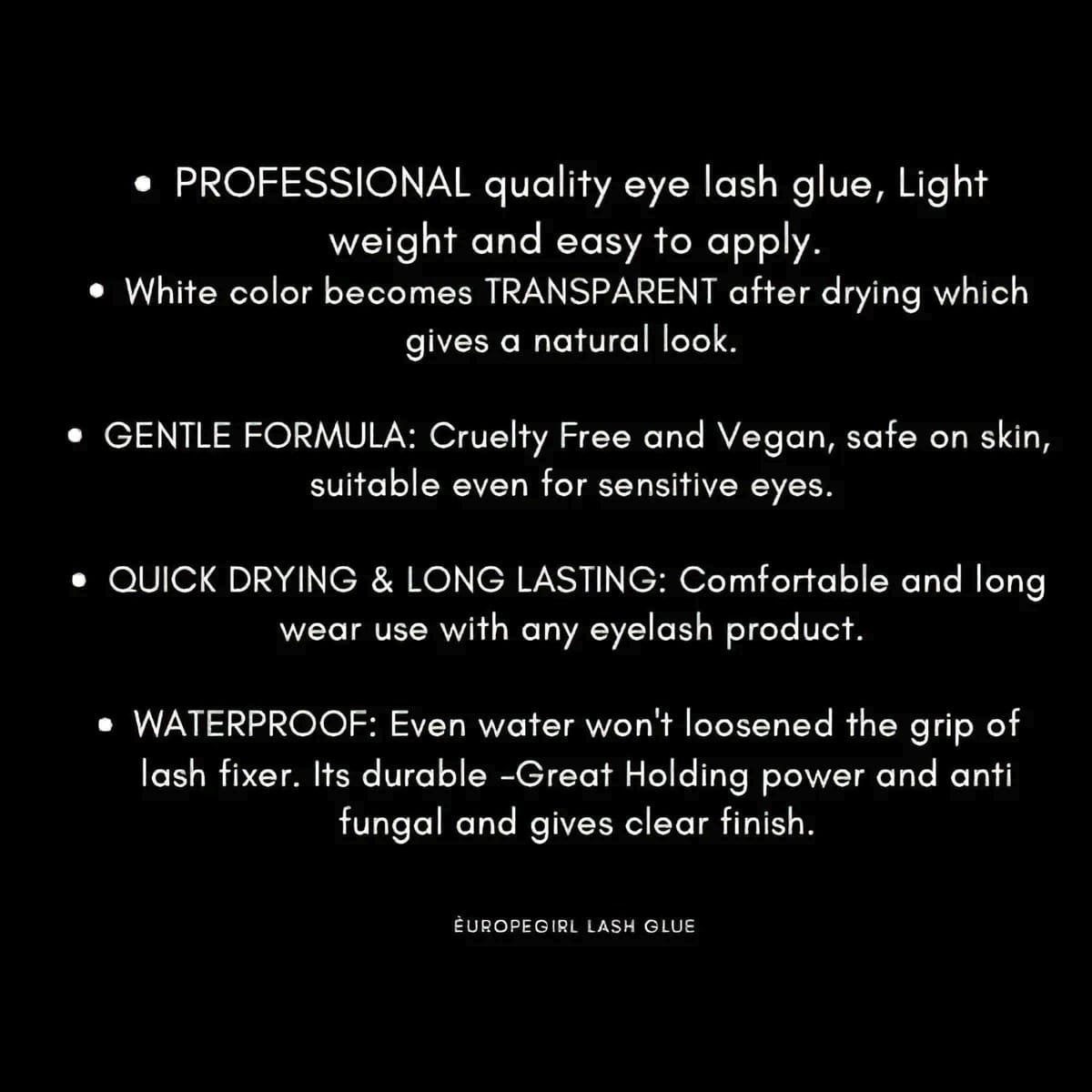 EUROPE GIRL LASH ADHESIVE 5G