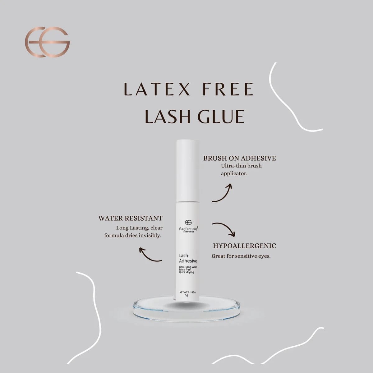EUROPE GIRL LASH ADHESIVE 5G