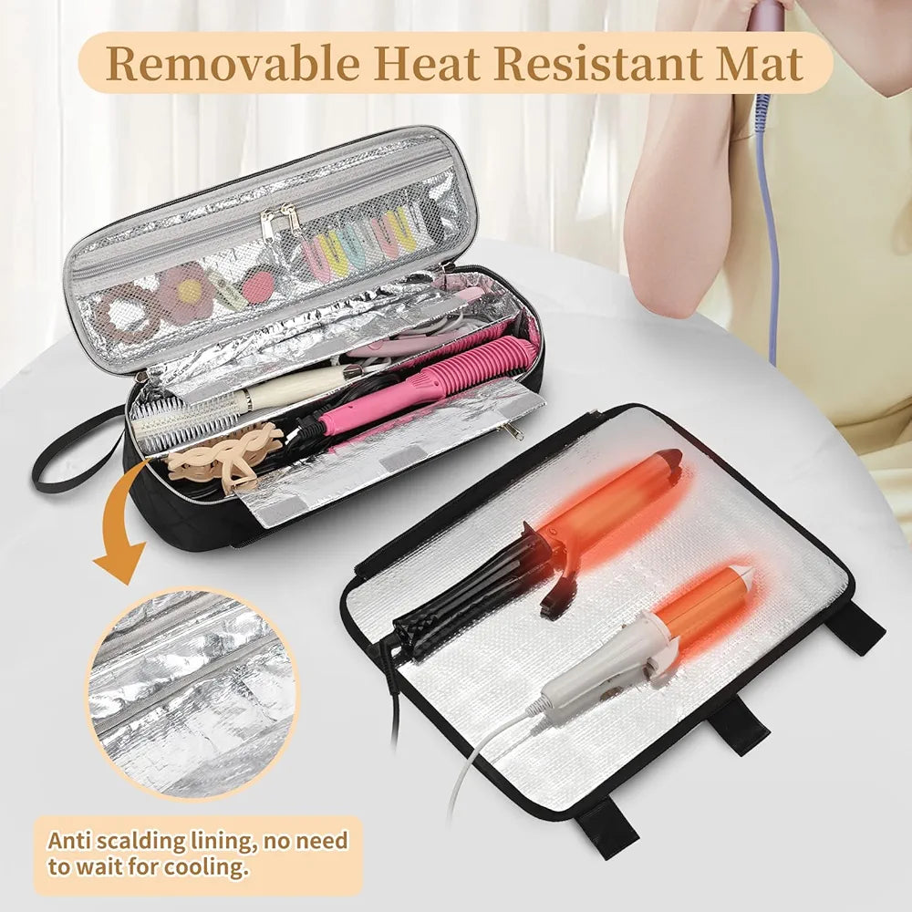 FOILED HAIR TOOL POUCH (2.0)
