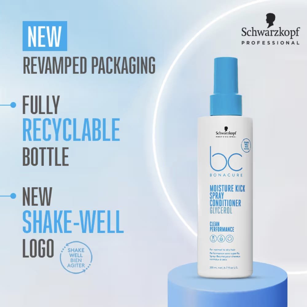 SCHWARZKOPF BONACURE MOISTURE KICK SPRAY CONDITIONER 200ML