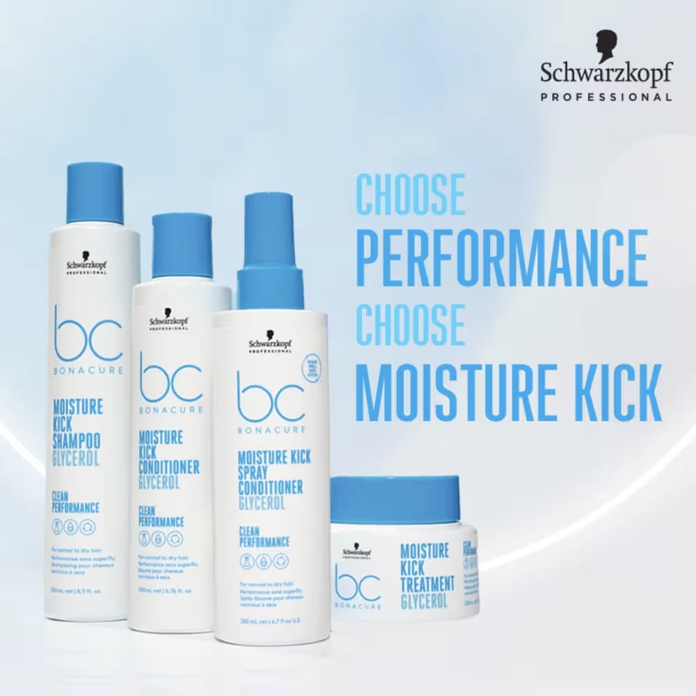 SCHWARZKOPF BONACURE MOISTURE KICK SPRAY CONDITIONER 200ML
