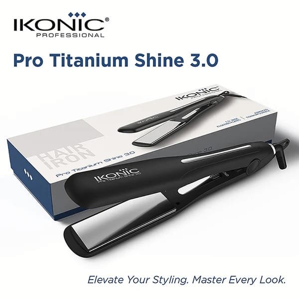 IKONIC STRAIGHTENER PRO TITANIUM SHINE 3.0