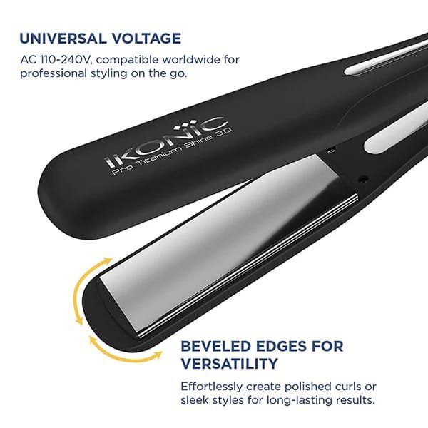 IKONIC STRAIGHTENER PRO TITANIUM SHINE 3.0