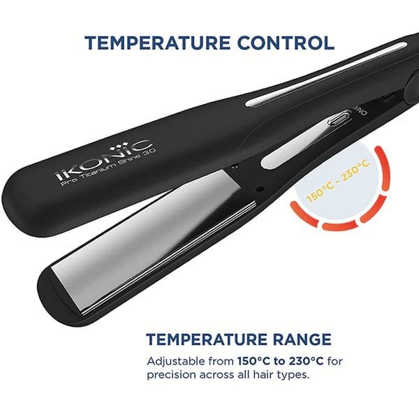 IKONIC STRAIGHTENER PRO TITANIUM SHINE 3.0
