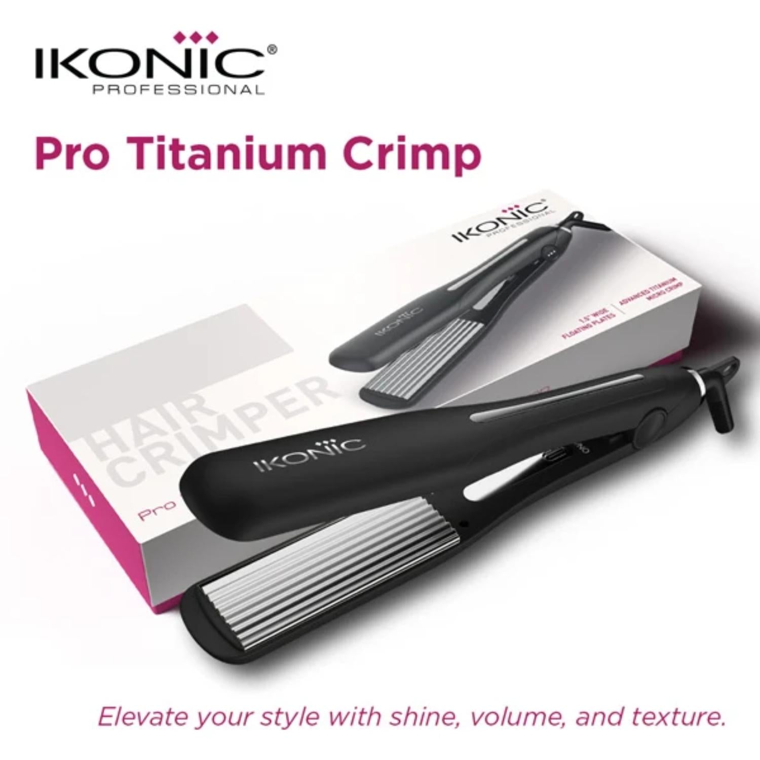 IKONIC PRO TITANIUM CRIMP BLACK