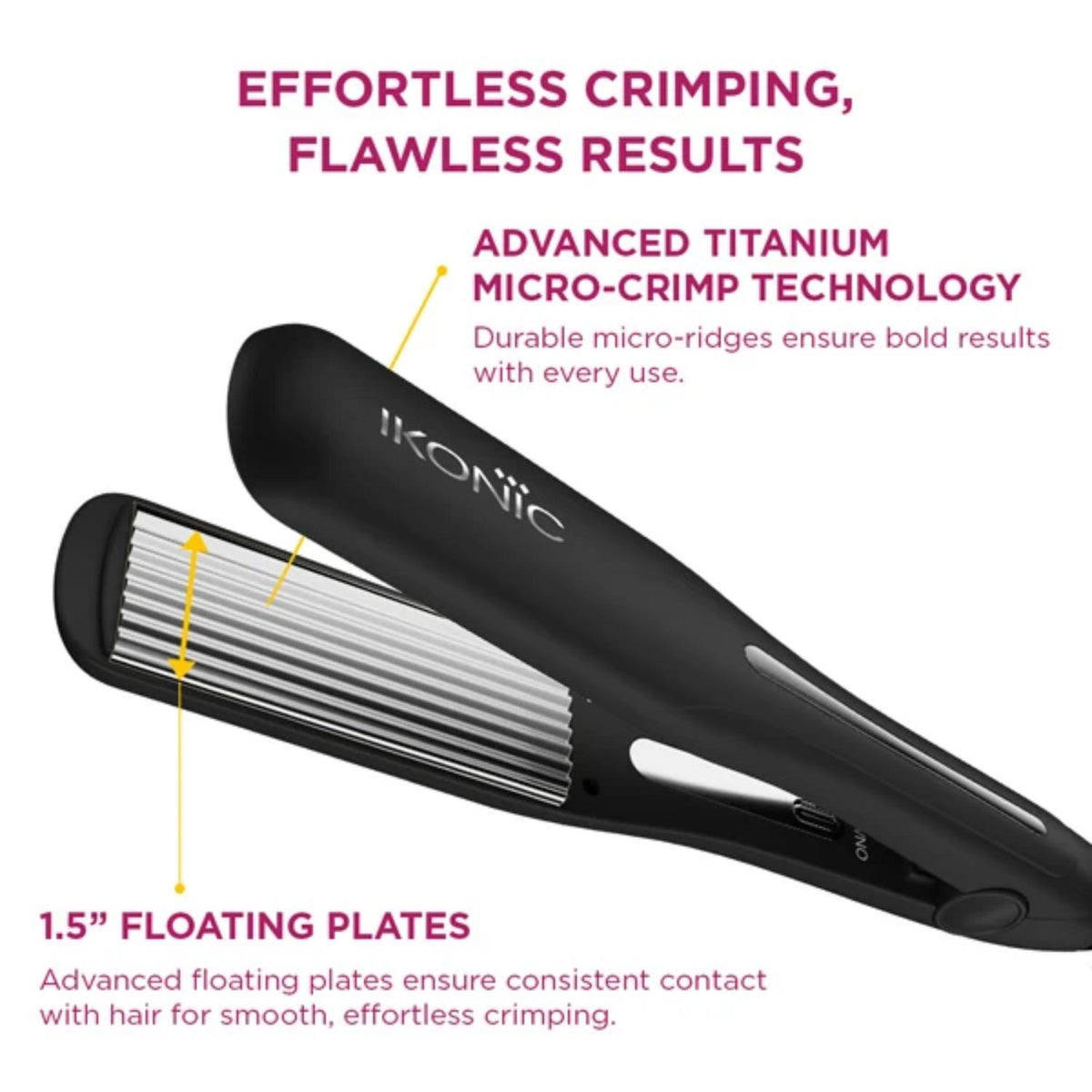 IKONIC PRO TITANIUM CRIMP BLACK