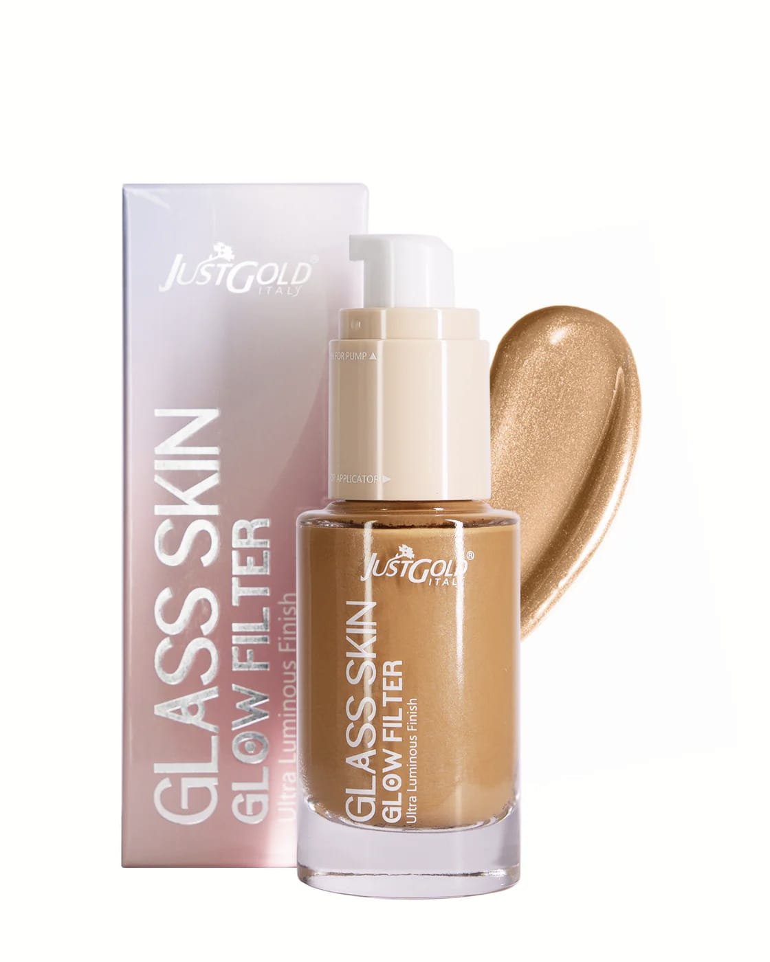 JUST GOLD GLASS SKIN GLOW FOUNDATION 30ML