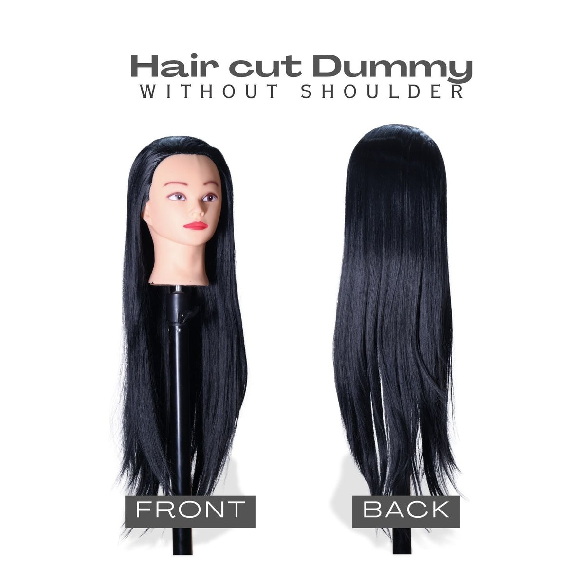 HAIR CUT DUMMY BLACK