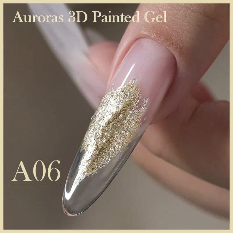 BORN PRETTY AURORAS 3D PAINTED GEL 5G