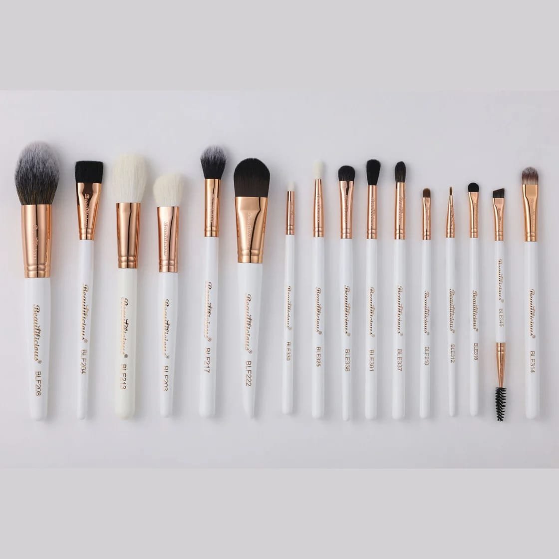 Beautilicious 16 Piece Makeup Set Essential Brush Kit
