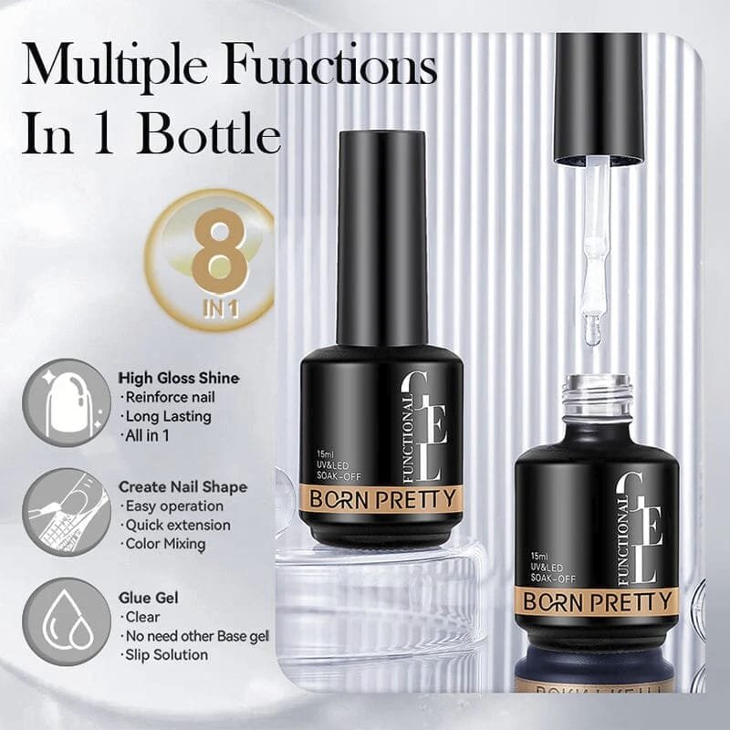 BORN PRETTY 8IN1 NAIL GEL GLUE 15ML