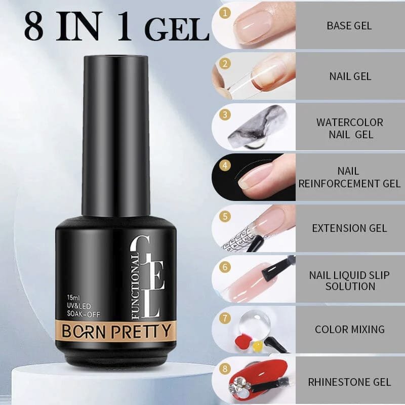 BORN PRETTY 8IN1 NAIL GEL GLUE 15ML