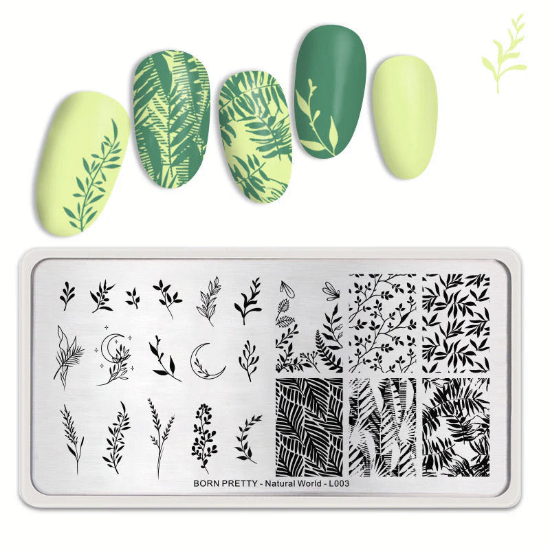 BORN PRETTY STAMPING PLATE 1PC
