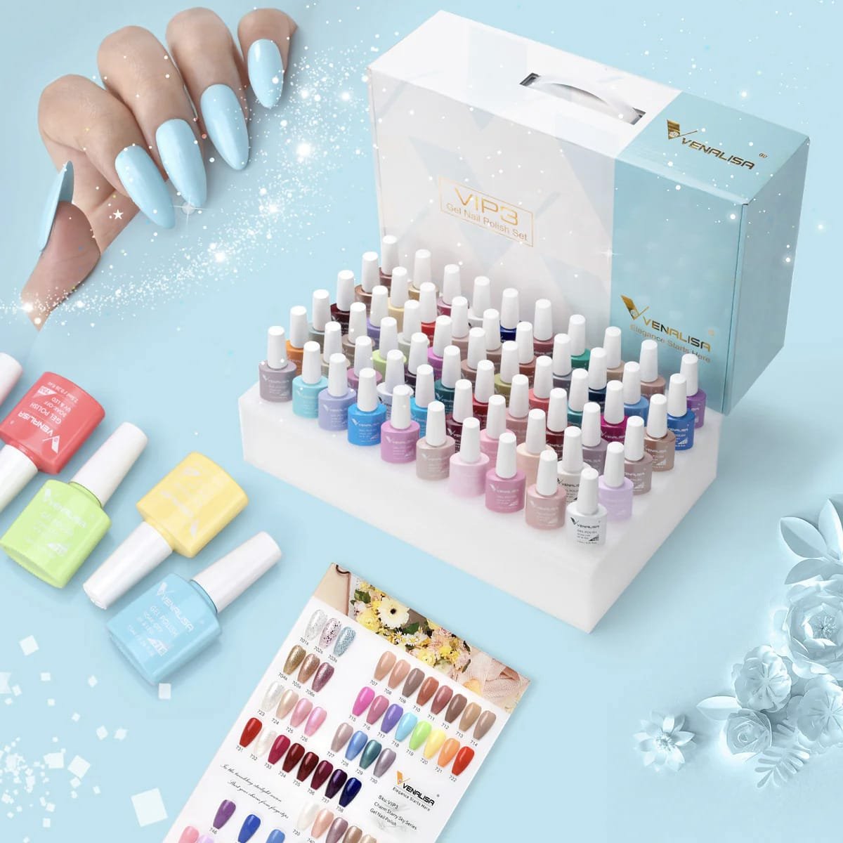 Venalisa VIP3 Kit 60 New Colors