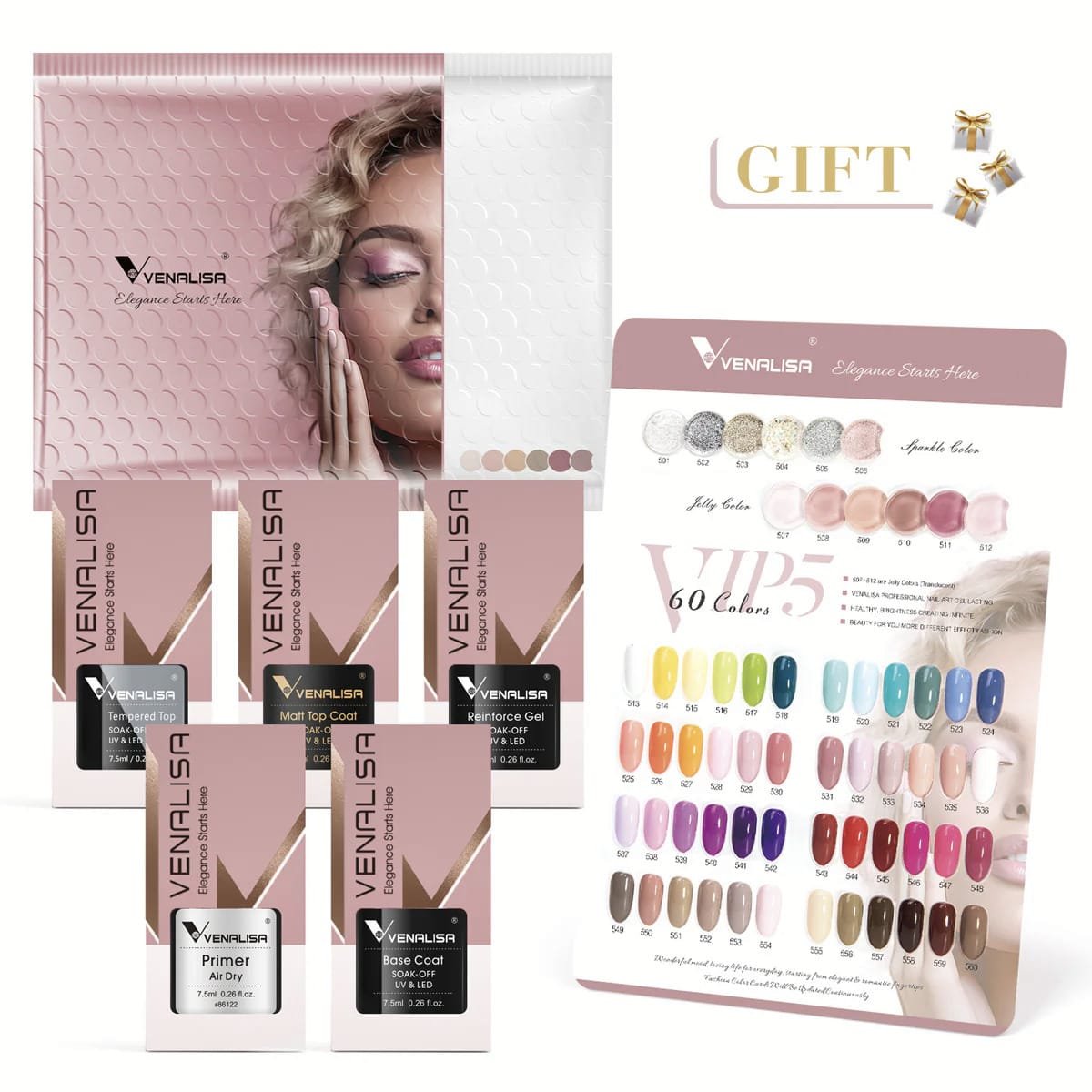 Venalisa VIP5 Kit 60 New Colors