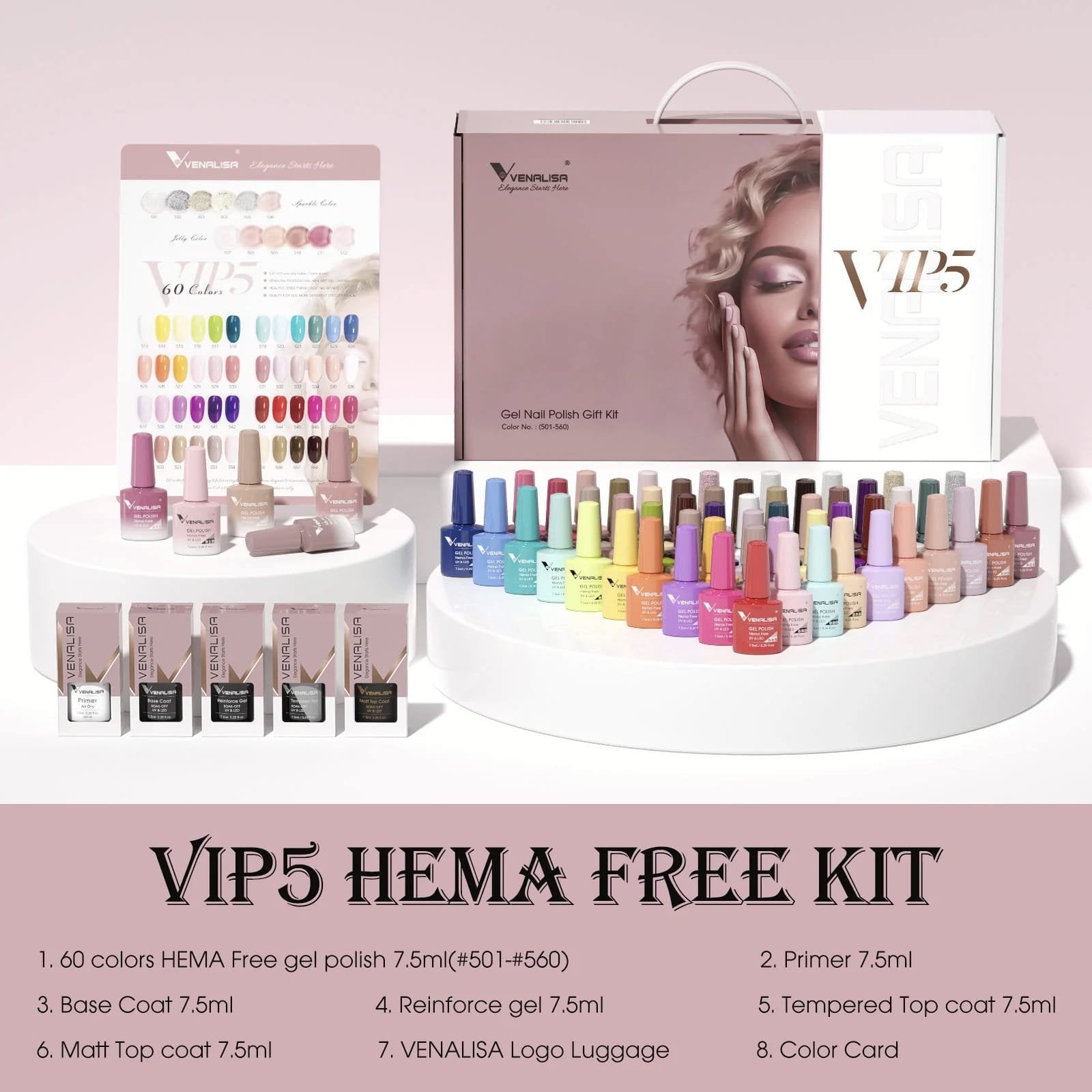 Venalisa VIP5 Kit 60 New Colors
