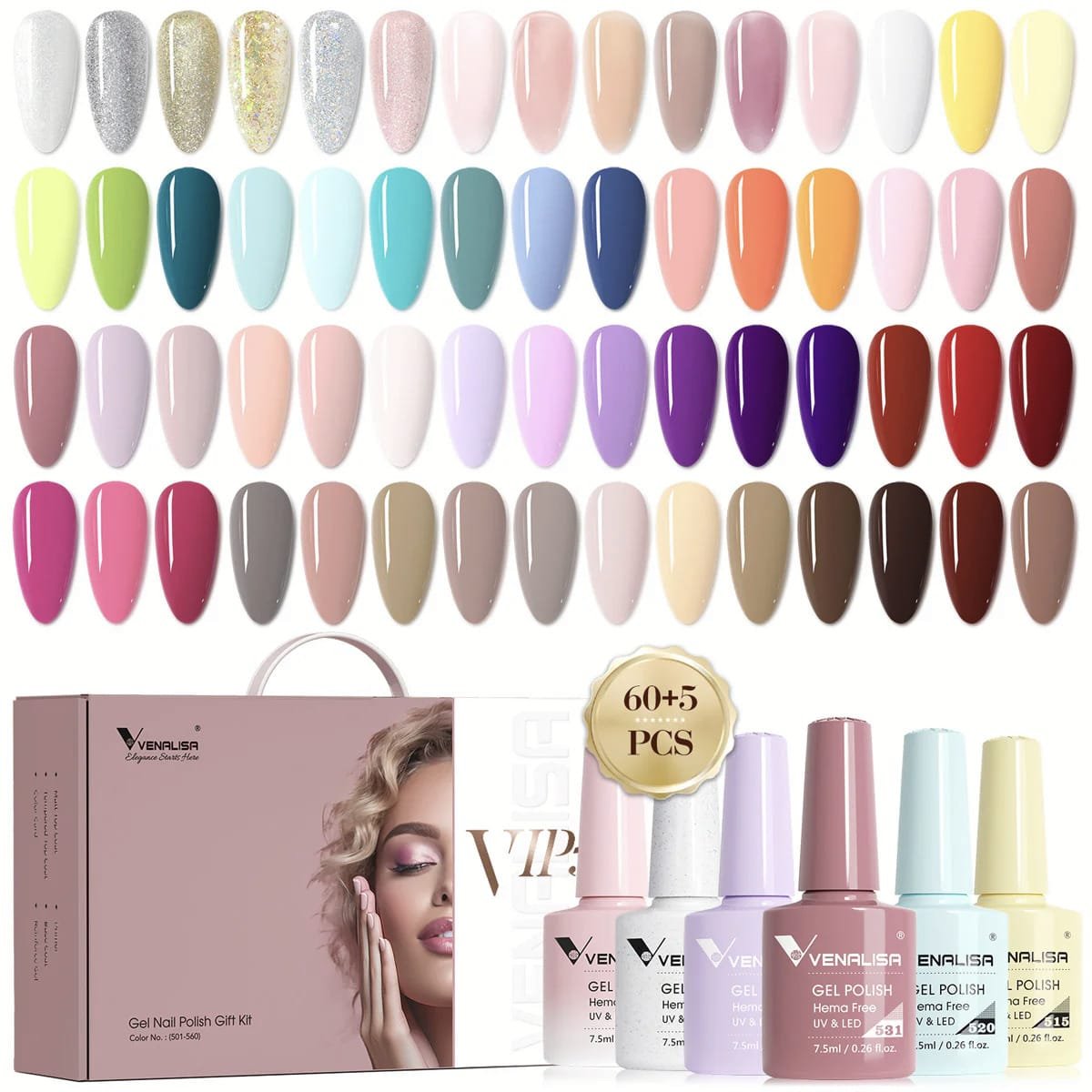 Venalisa VIP5 Kit 60 New Colors