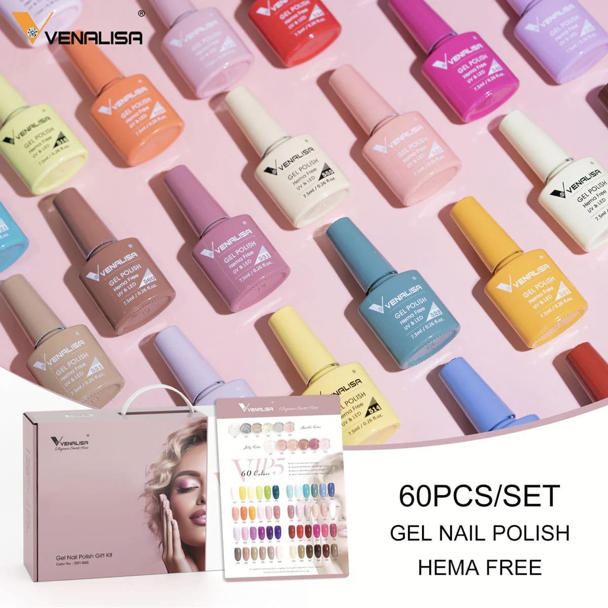 Venalisa VIP5 Kit 60 New Colors