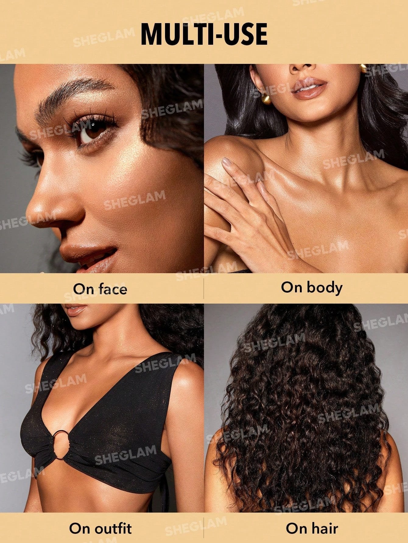 SHE GLAM GO GO GLOW HIGLIGHTING BODY MIST 10 GMS