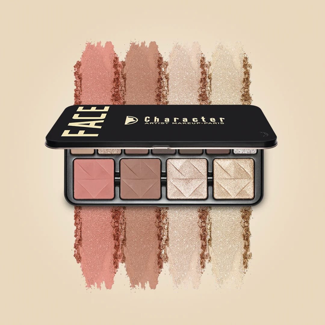 CHARACTER PRO BLUSH HIGHLIGHTER EYESHADOW PALETTE C A303 56.8G
