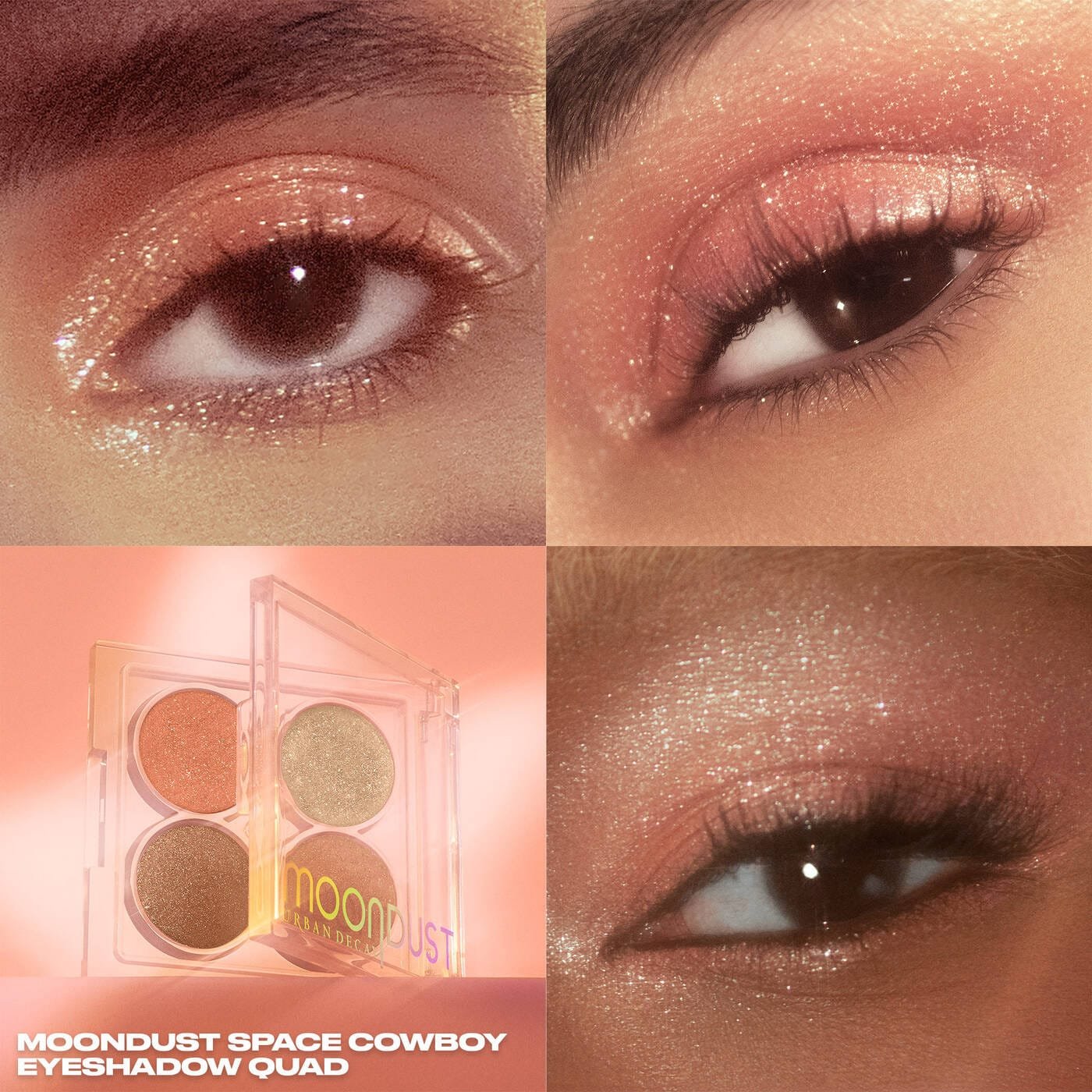 urban decay moondust space cowboy eyeshadow quad palette