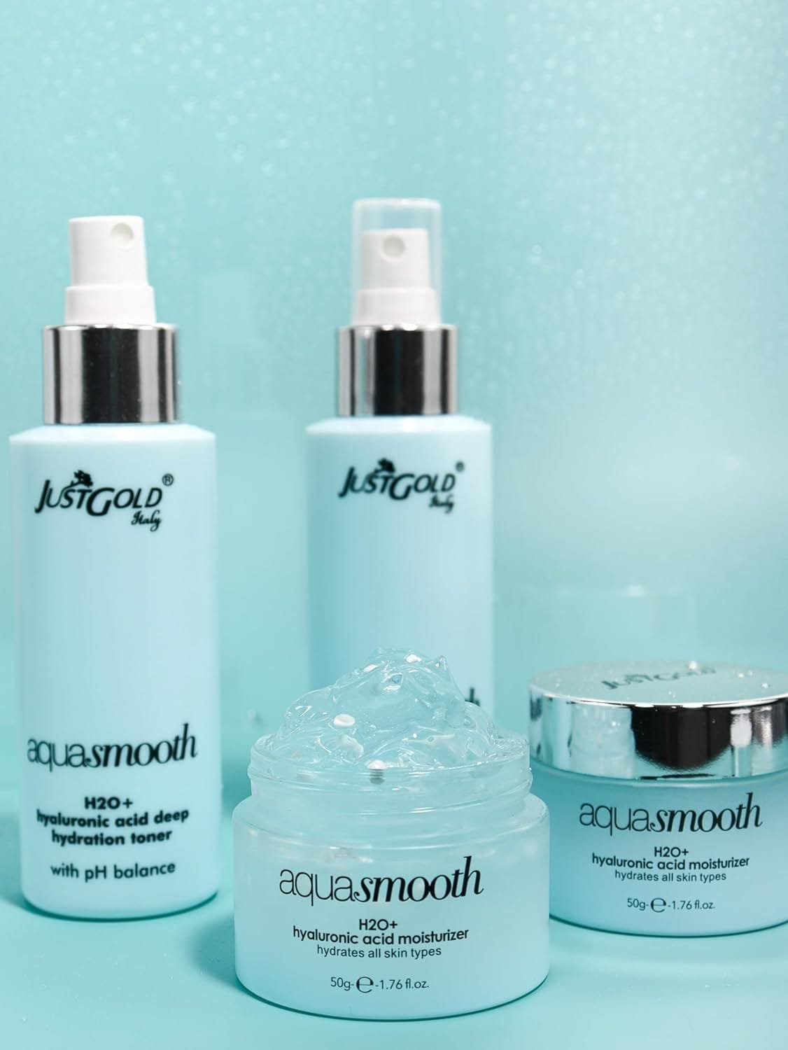 JUST GOLD AQUA SMOOTH HYALURONIC ACID MOISTURIZER