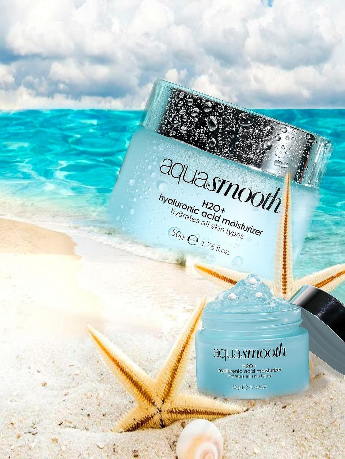 JUST GOLD AQUA SMOOTH HYALURONIC ACID MOISTURIZER