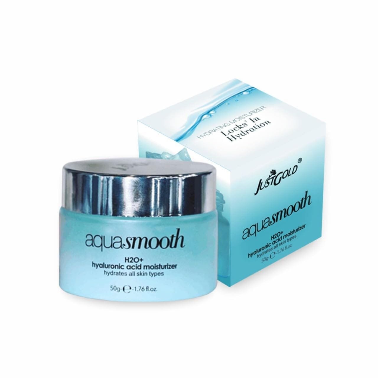 JUST GOLD AQUA SMOOTH HYALURONIC ACID MOISTURIZER