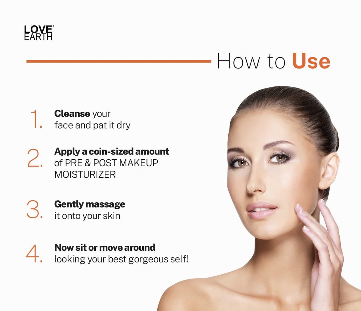 LOVE EARTH Pre & Post Makeup Moisturizer 50gms