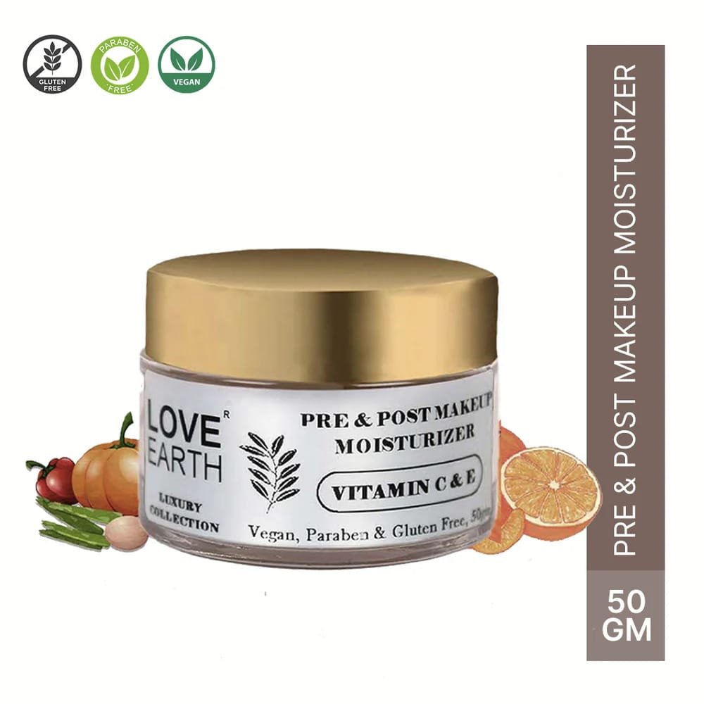 LOVE EARTH Pre & Post Makeup Moisturizer 50gms