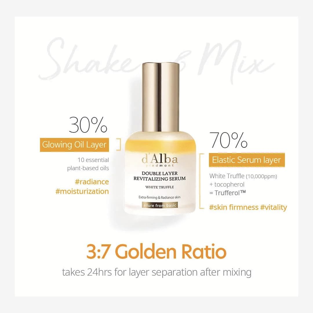 D ALBA WHITE TRUFFLE REVITALIZING SERUM 30ML