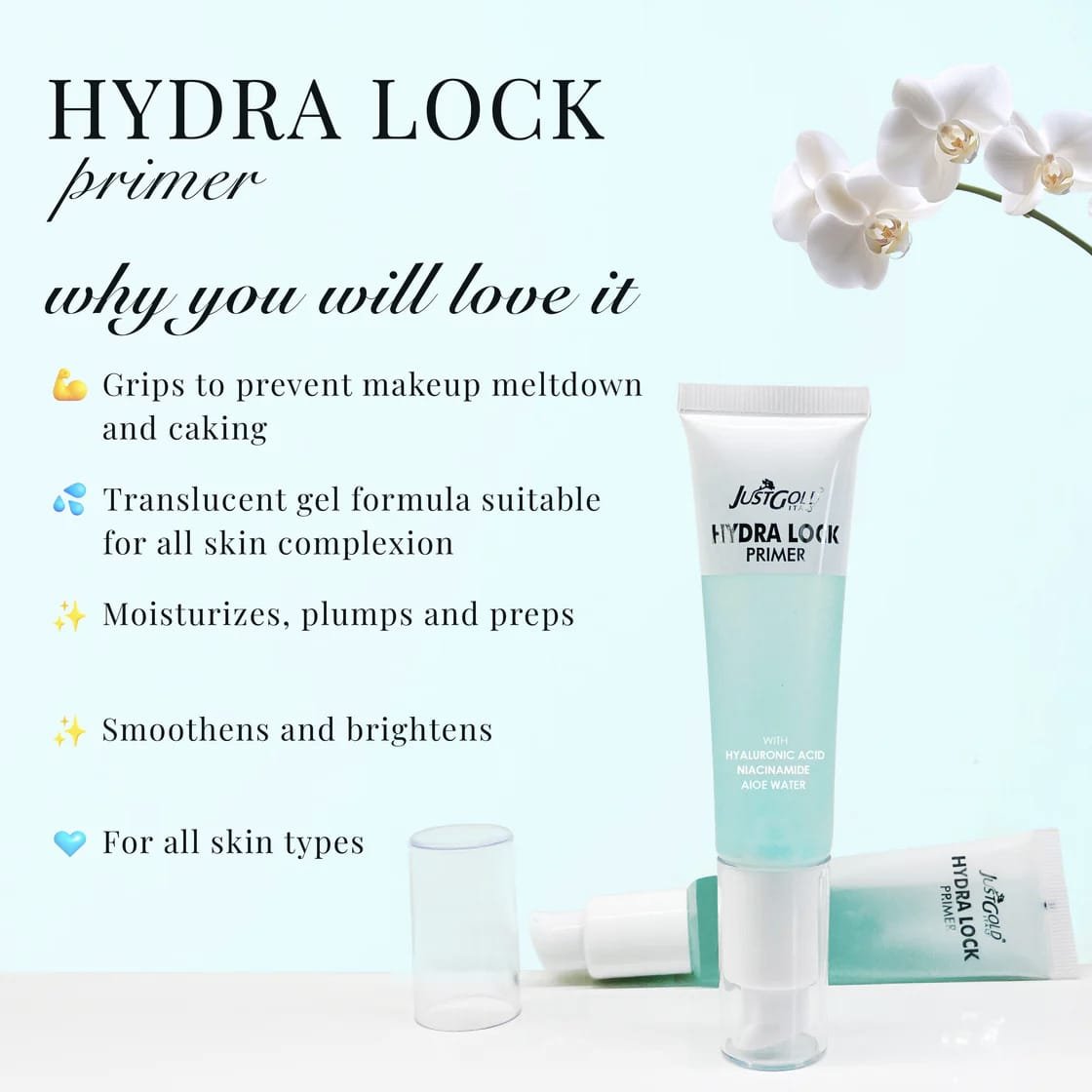 JUST GOLD HYDRA LOCK PRIMER 30ML
