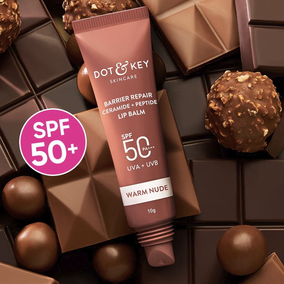 DOT & KEY BARRIER REPAIR CERAMIDE + PEPTIDE LIP BALM SPF 50PA++ UVA+UVB 10G
