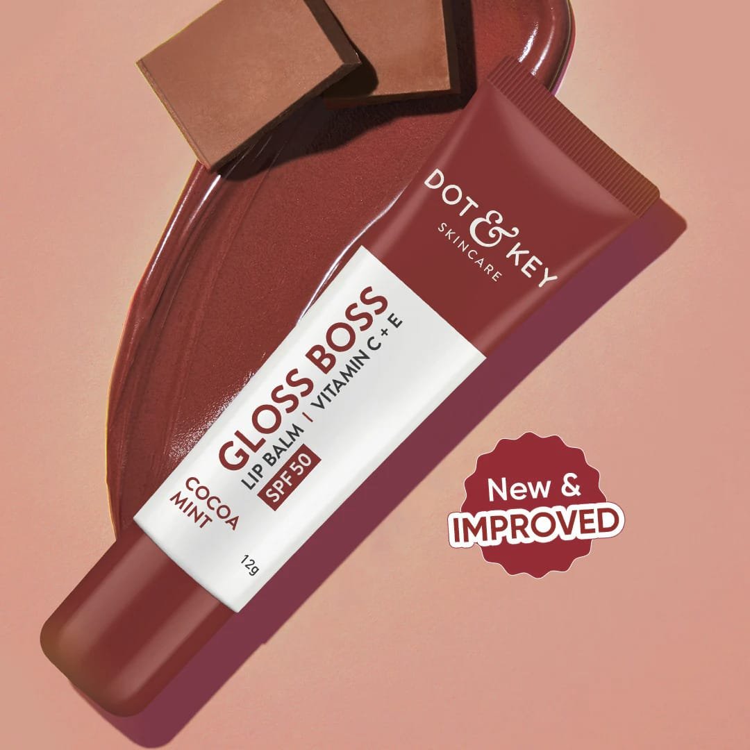 DOT & KEY GLOSS BOSS (TINTED) LIP BALM SPF50 12G