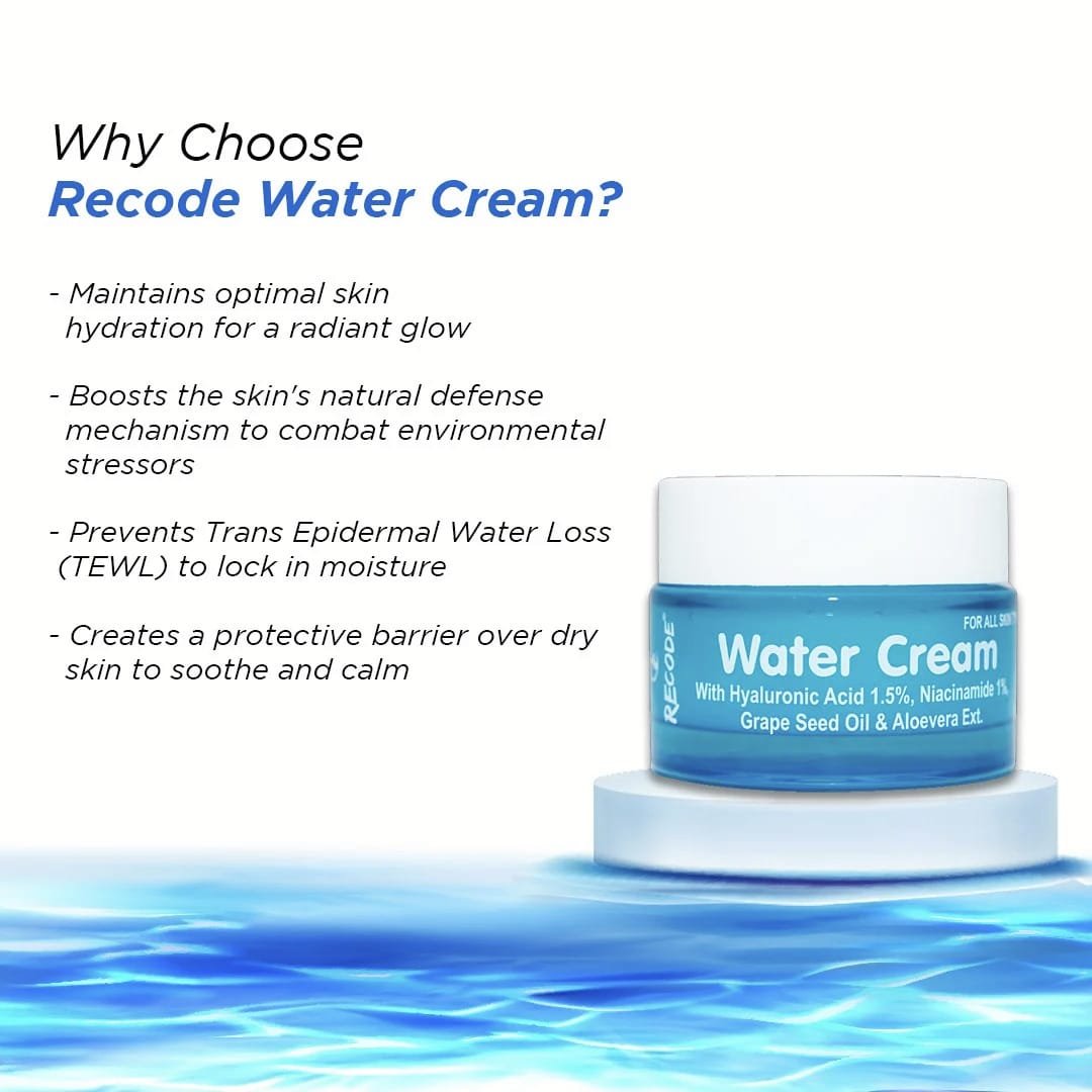 RECODE WATER CREAM 50GMS