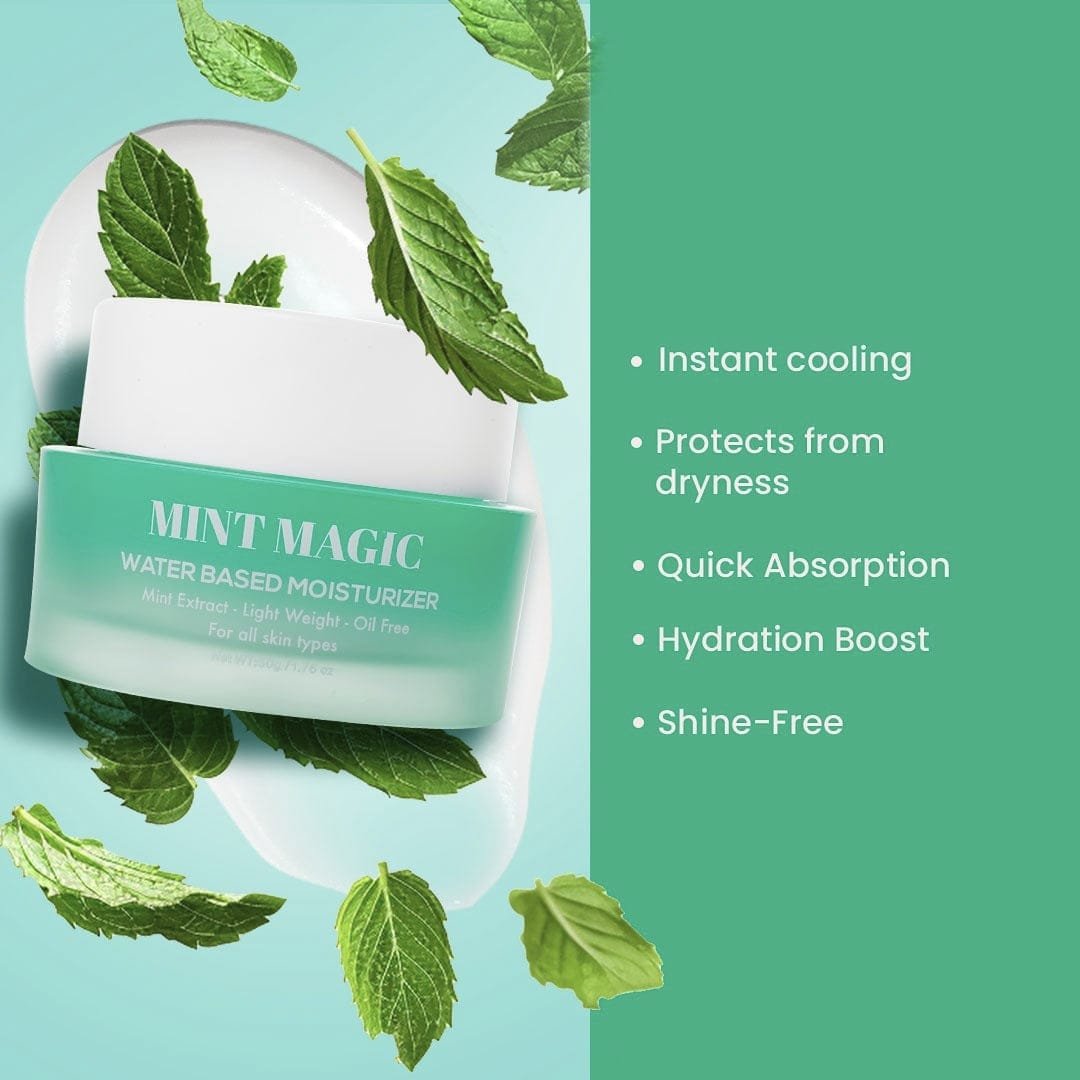 SHOPAAREL Mint Magic Water Based Moisturizer 50 GM