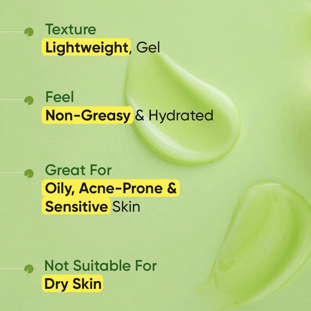 DOT & KEY CICA CALMING SKIN RENEWING NIGHT GEL WITH NIACINAMIDE & GREEN TEA