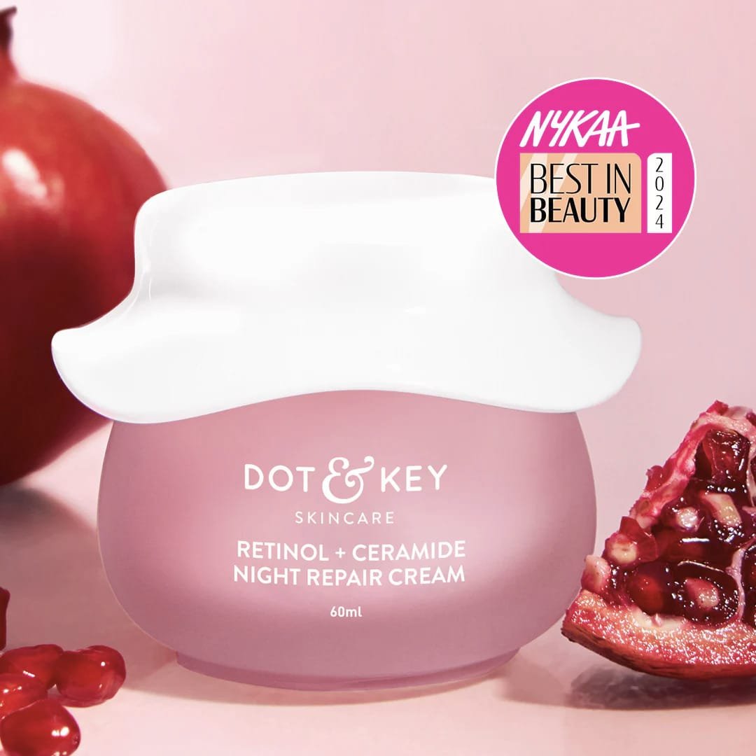 DOT & KEY RETINOL + CERAMIDE NIGHT REPAIR CREAM WITH HIBISCUS & POMEGRANATE OIL