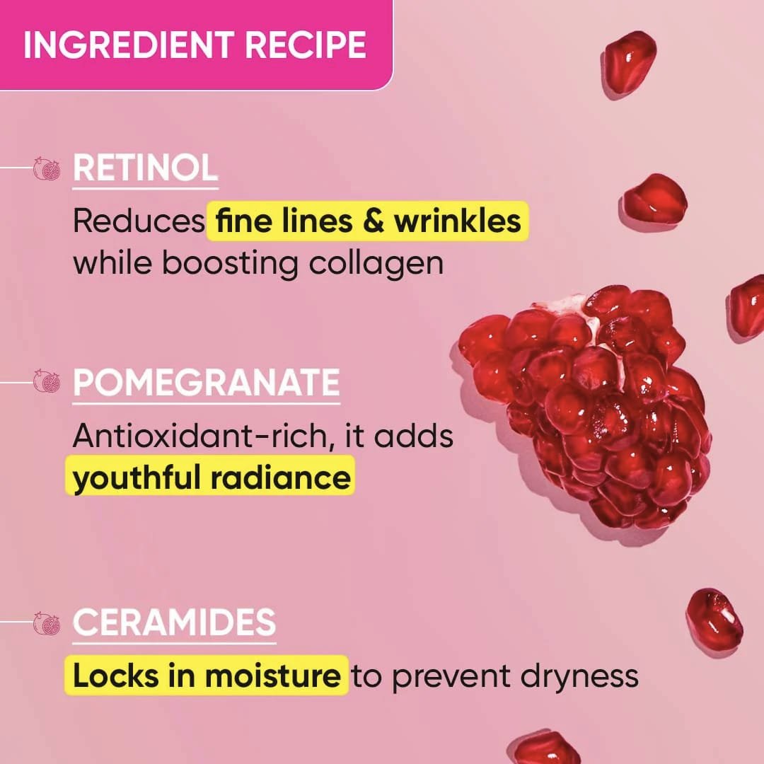 DOT & KEY RETINOL + CERAMIDE NIGHT REPAIR CREAM WITH HIBISCUS & POMEGRANATE OIL