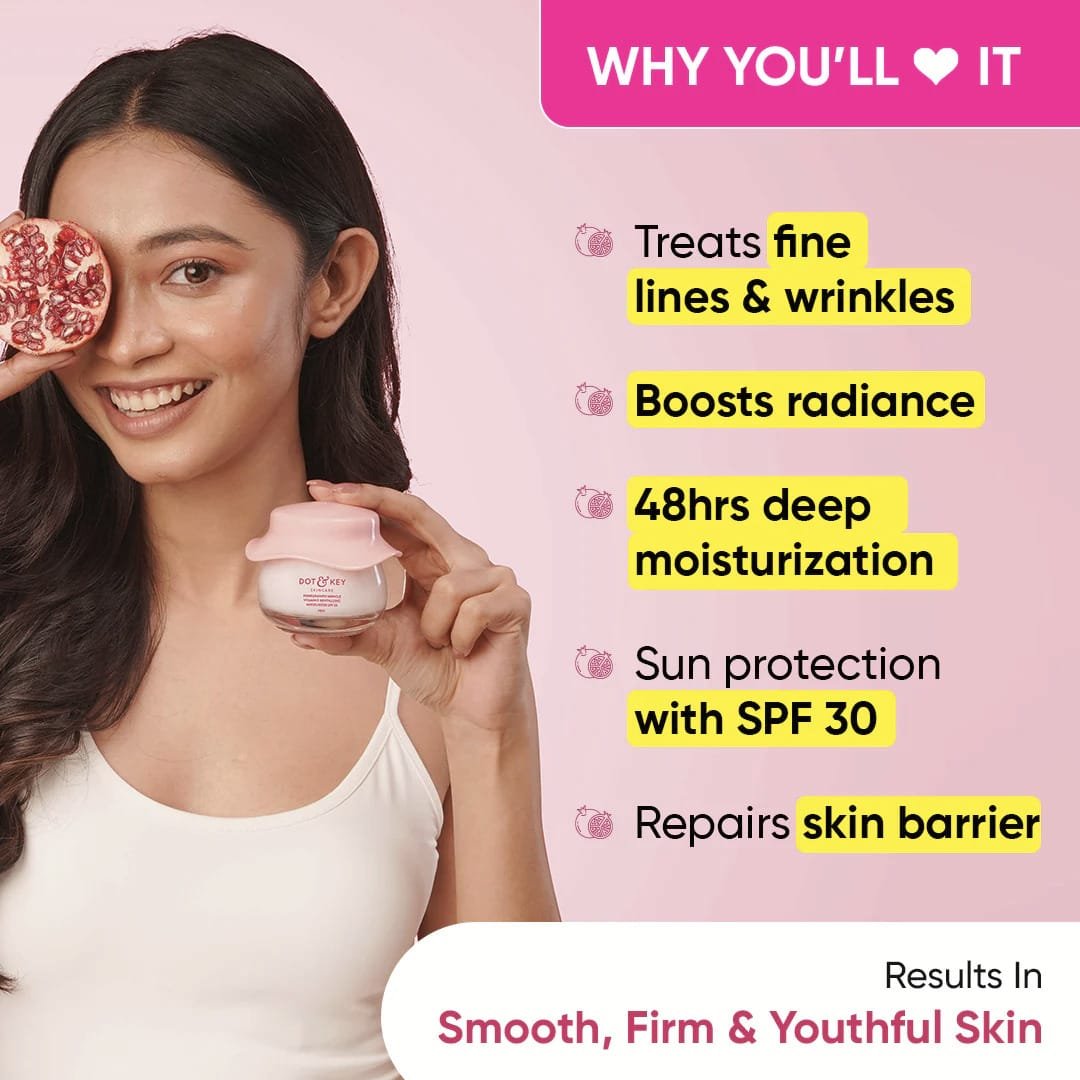DOT & KEY POMEGRANATE & PEPTIDE YOUTH RESTORE MOISTURIZER SPF 30