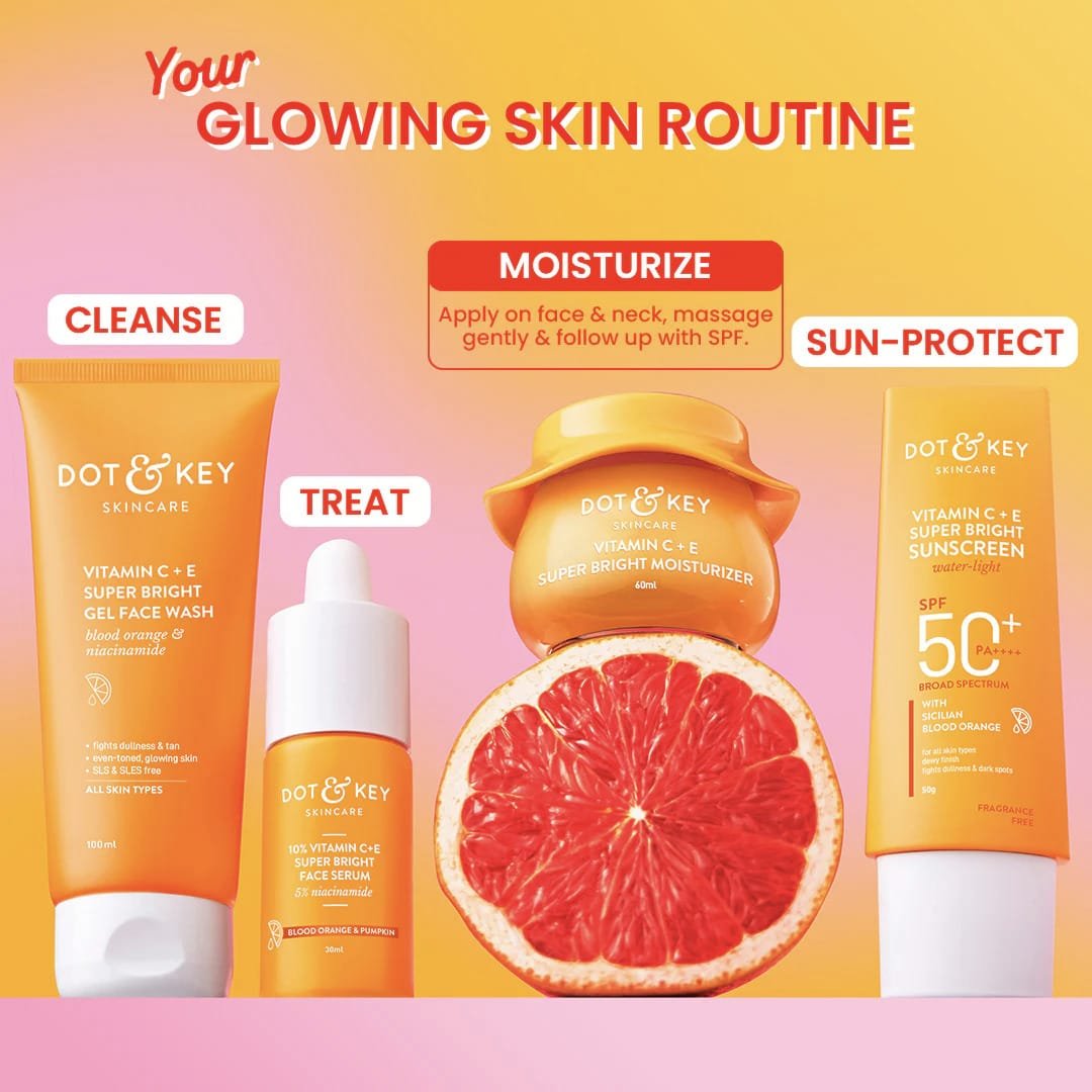 DOT & KEY VITAMIN C+E SUPER BRIGHT MOISTURIZER WITH KAKADU PLUM& BLOOD ORANGE